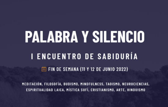 Palabra y silencio Kairós y Siglantana presentan el primer congreso 'Palabra y Silencio'